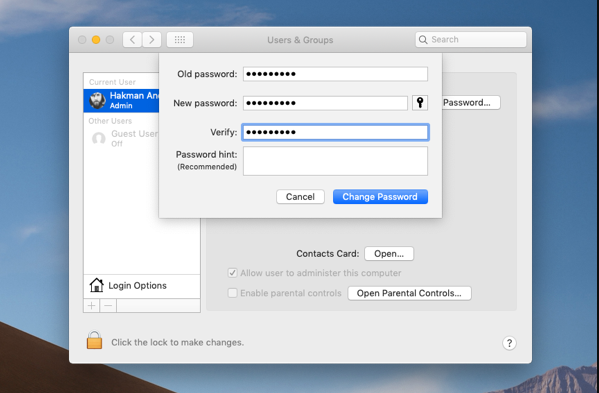 Cách RESET mật khẩu MAC nhanh chóng