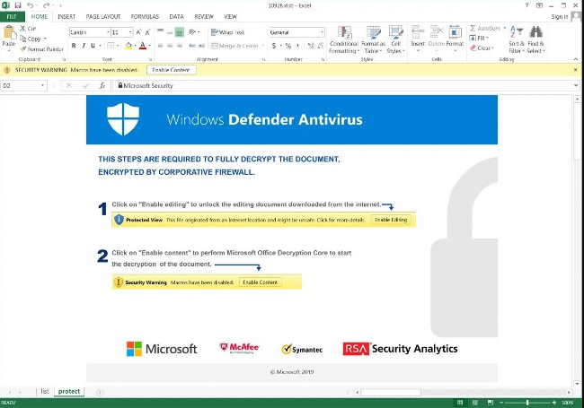 Mã độc Qbot giả mạo thông báo của Windows Defender Antivirus